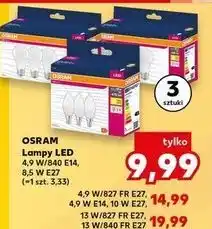 Kaufland Żarówka led 13 w e27 840 Osram oferta