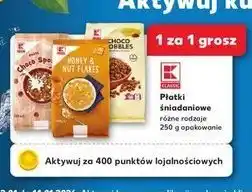 Kaufland Płatki choco spotties o smaku ciasteczek K-Classic oferta