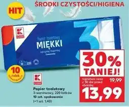 Kaufland Papier toaletowy soft K-Classic oferta