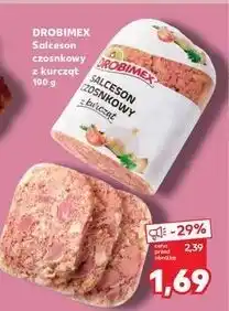 Kaufland Salceson czosnkowy Drobimex oferta