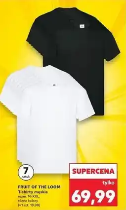 Kaufland T-shirt męski m-xxl Fruit Of The Loom oferta