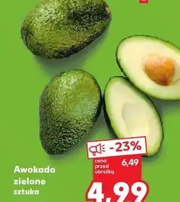 Kaufland Awokado zielone 1 szt oferta