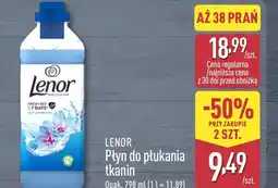 ALDI Płyn do płukania tkanin Lenor oferta