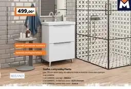 Bricoman Szafka z umywalką Manta oferta