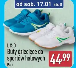 ALDI Buty dziecięce L & D oferta