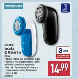 ALDI Golarka do tkanin Ambiano oferta