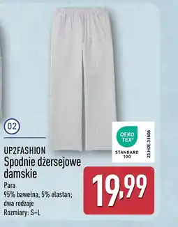ALDI Spodnie damskie Up2Fashion oferta