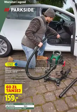 Lidl Odkurzacz Parkside oferta