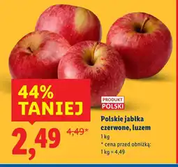 Lidl Jabłka Polski oferta