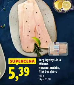 Lidl Miruna Targ rybny Lidla oferta