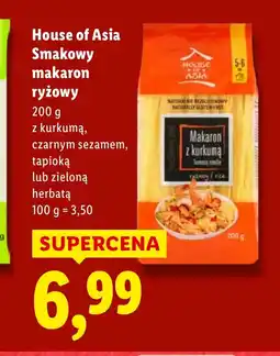 Lidl Makaron ryżowy House of Asia oferta