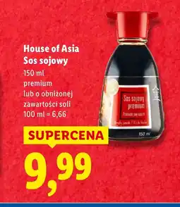 Lidl Sos sojowy House of Asia oferta