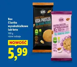 Lidl Ciastka bez cukru BOX oferta