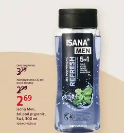 Rossmann Żel pod prysznic Isana oferta