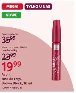 Rossmann Tusz do rzęs Avon oferta