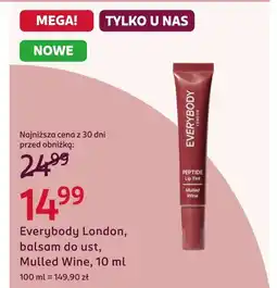 Rossmann Balsam do ust Everybody London oferta