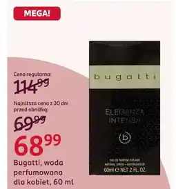 Rossmann Woda perfumowana Bugatti oferta