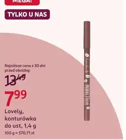 Rossmann Konturówka do ust Lovely oferta