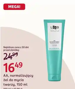 Rossmann Żel do mycia twarzy AA oferta