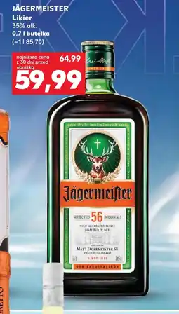 Kaufland Likier Jägermeister oferta