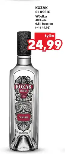 Kaufland Wódka Kozak oferta