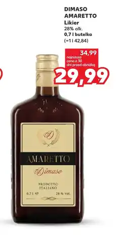 Kaufland Likier Amaretto oferta