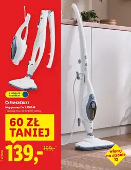 Lidl Mop parowy SilverCrest oferta