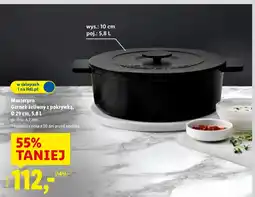 Lidl Garnek z pokrywką Masterpro oferta