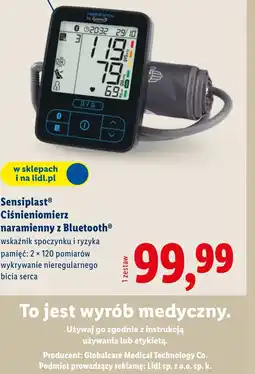 Lidl Ciśnieniomierz Sensiplast oferta