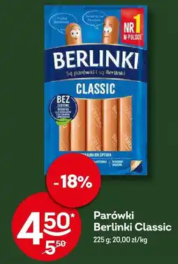 Żabka Parówki Berlinki Classic oferta