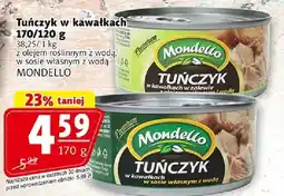 Prim Market Tuńczyk w kawałkach z olejem roślinnym z wodą, w sosie własnym z wodą MONDELLO oferta
