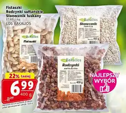 Prim Market Fistaszki rodzynki sułtańskie słonecznik łuskany LOS BAKALIOS oferta