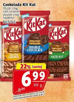 Prim Market Czekolada Kit Kat NESTLE - salt caramel, double chocolate, hazelnut oferta