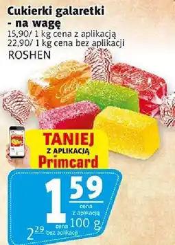 Prim Market Cukierki galaretki na wagę ROSHEN oferta