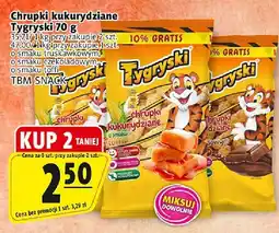 Prim Market Chrupki kukurydziane Tworzyski 70 g różne smaki TBM Snack oferta