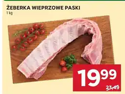 Stokrotka Żeberka wieprzowe paski oferta