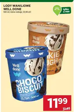 Stokrotka Lody waniliowe Well Done różne rodzaje oferta