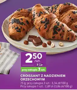 Stokrotka Croissant z nadzieniem orzechowym oferta