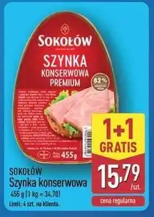 ALDI Sokołów Szynka konserwowa oferta