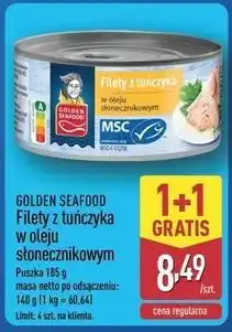 ALDI Golden Seafood Filety z tuńczyka w oleju słonecznikowym oferta