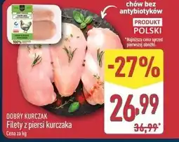 ALDI DOBRY KURCZAK Filety z piersi kurczaka oferta