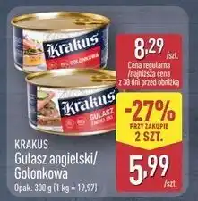ALDI KRAKUS Gulasz angielski/Golonka oferta