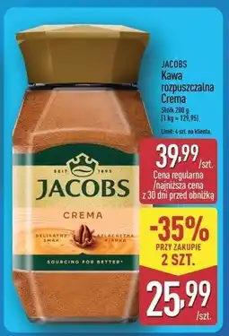 ALDI Jacobs Kawa rozpuszczalna Crema oferta
