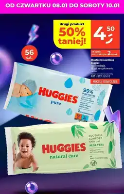 Dealz Chusteczki nawilżane Huggies Natural Care oferta