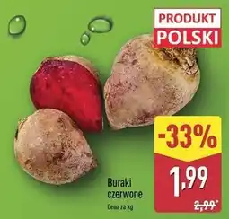 ALDI Buraki polska oferta