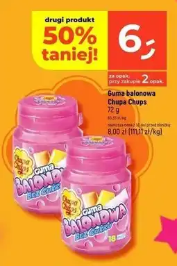 Dealz Guma balonowa bez cukru Chupa Chups oferta