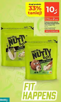 Dealz Orzechy laskowe prażone Frutty Nutty Boyz oferta