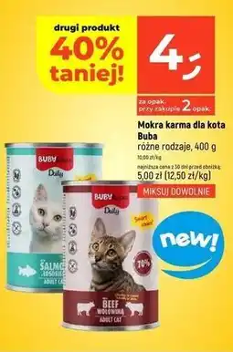 Dealz Karma dla kota z łososiem Buba oferta