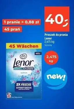 Dealz Proszek do prania aprilfrisch Lenor oferta