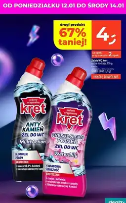 Dealz Żel do wc water lily Kret oferta